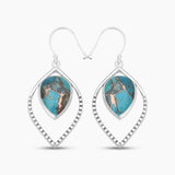 925 Sterling Silver Citrine Earrings