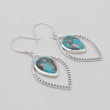 925 Sterling Silver Citrine Earrings