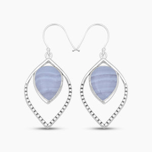 925 Sterling Silver Citrine Earrings