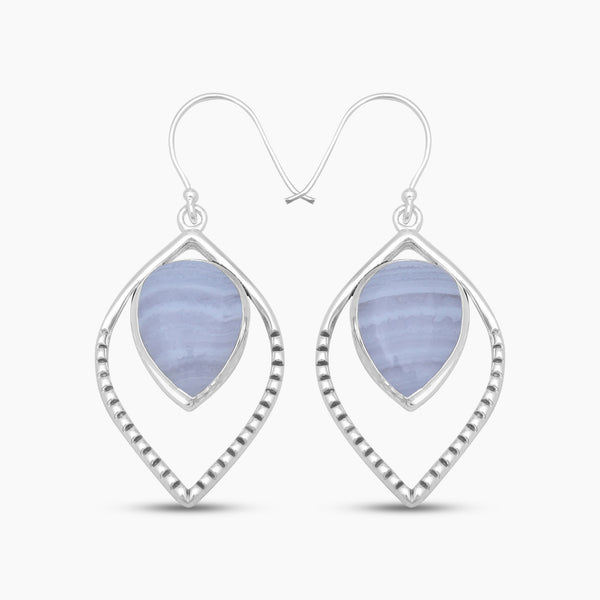 925 Sterling Silver Citrine Earrings