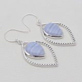 925 Sterling Silver Citrine Earrings