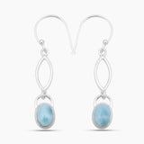 Rainbow Moonstone Silver Earrings