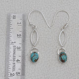 Rainbow Moonstone Silver Earring