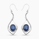Kyanite Silver Earrings