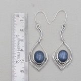 Kyanite Silver Earrings