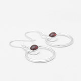 925 Sterling Silver Ethiopian Opal Earrings