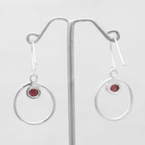 925 Sterling Silver Ethiopian Opal Earrings