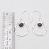 925 Sterling Silver Ethiopian Opal Earrings