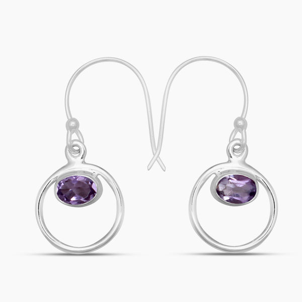 925 Sterling Silver Ethiopian Opal Earrings
