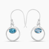 925 Sterling Silver Ethiopian Opal Earrings