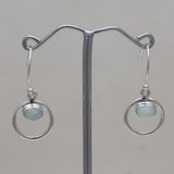 925 Starling Silver Ethiopian Opal Earring