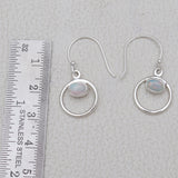 925 Starling Silver Ethiopian Opal Earring