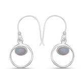 925 Starling Silver Ethiopian Opal Earring