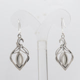 925 Silver Dendritic Opal Earring