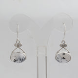 925 Silver Dendritic Opal Earring