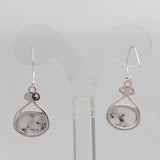 925 Silver Dendritic Opal Earring