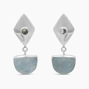 Amethyst Silver Earrings