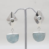Amethyst Silver Earrings