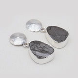 Aquamarine Silver Earrings