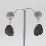 Aquamarine Silver Earrings