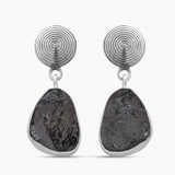 Aquamarine Silver Earrings