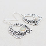 Ethiopian Opal Silver Earring