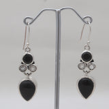 Labradorite & Mystic Quartz Silver Earrings
