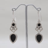Labradorite & Mystic Quartz Silver Earrings