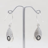 Mexican Turquoise Silver Earrings