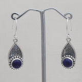 925 Silver Black Onyx Earring