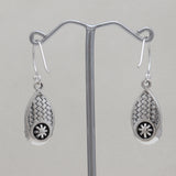 925 Silver Black Onyx Earring