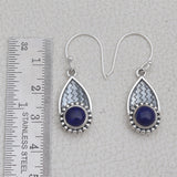 925 Silver Black Onyx Earring