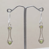 925 Starling Silver Peridot Earring