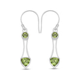 925 Starling Silver Peridot Earring