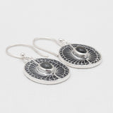 Tourmaline Silver Earrings