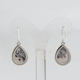 925 Silver Dendritic Opal Earring