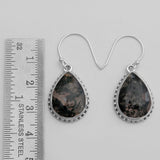 925 Silver Dendritic Opal Earring