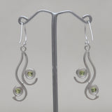 Mystic Quartz Silver Earring