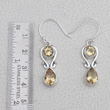 925 Starling Silver Crystal Earring