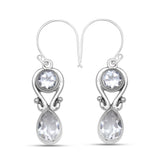 925 Starling Silver Crystal Earring