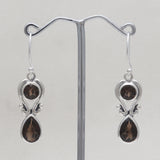 925 Starling Silver Crystal Earring