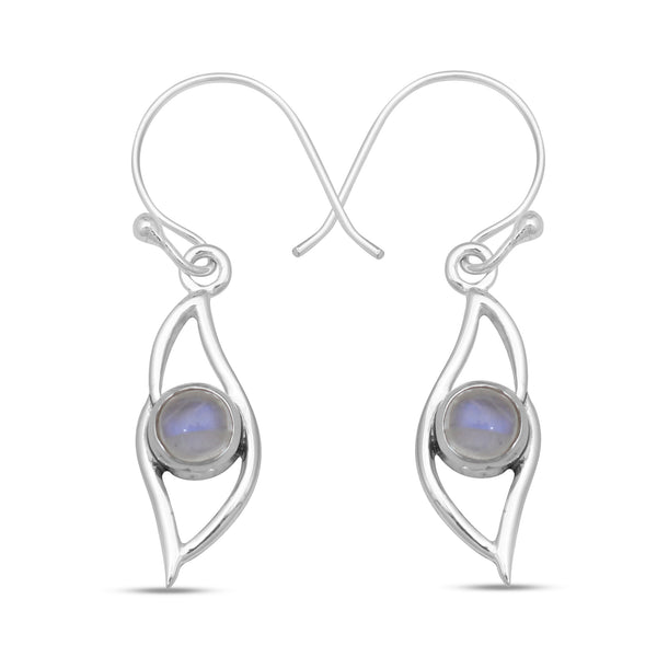 925 Silver Larimar Earrings