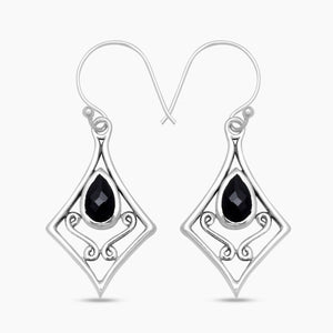 925 Sterling Silver Citrine Earrings