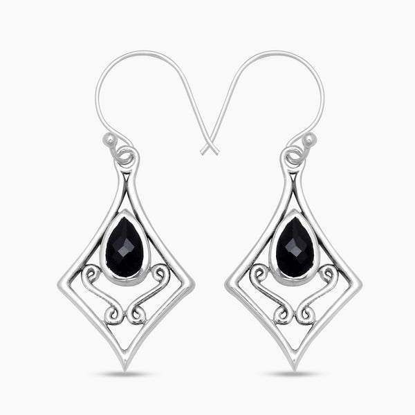 925 Sterling Silver Citrine Earrings