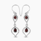 Mystic Quartz Silver Earrings