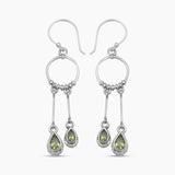 925 Sterling Silver Peridot Jewelry Sets