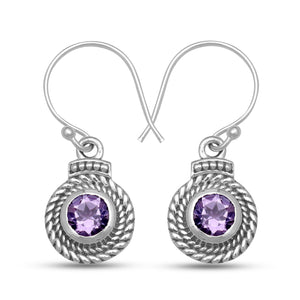 925 Sterling Silver Peridot Earrings