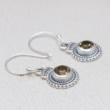 925 Starling Silver Peridot Earrings