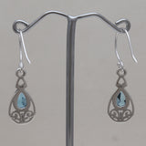 925 Starling Silver Iolite Earring