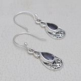 925 Starling Silver Iolite Earring